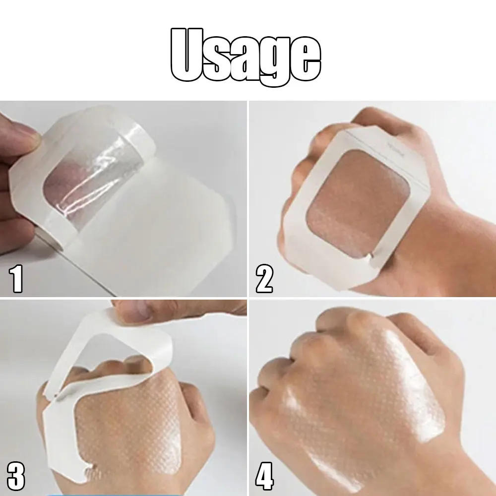 20-50 قطعة 6X7 سنتيمتر فيلم شفاف خلع الملابس مقاوم للماء الجرح ضمادة بقع لاصقة بعد الجراحية دش أو IV درع الوشم