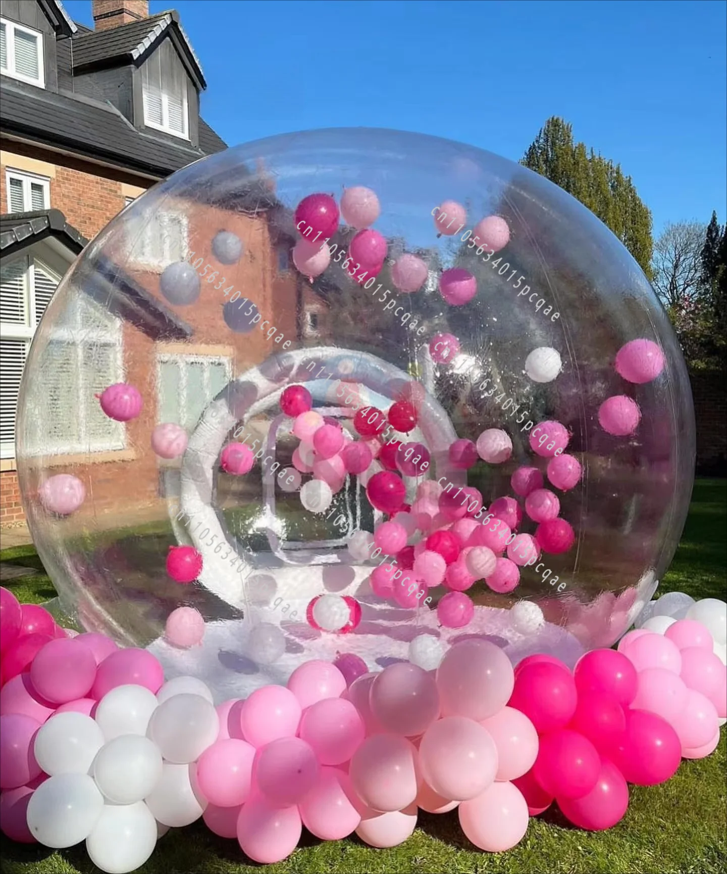 10 Foot Diameter Party Balloon Bubble Tent Fun Modern Inflatable Igloo Bubble House Wedding Birthday Party