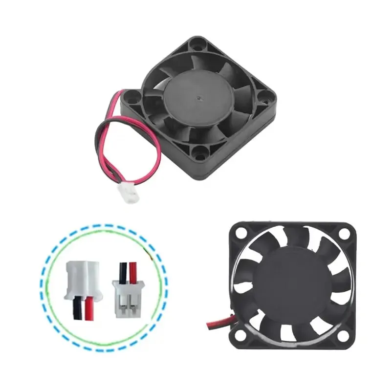 5V 2-Pin 40x40x10mm 50x50x10mm 60x60x10mm PC Computer CPU System Heatsink Brushless Cooling Fan Silent Chassis Radiator Fans