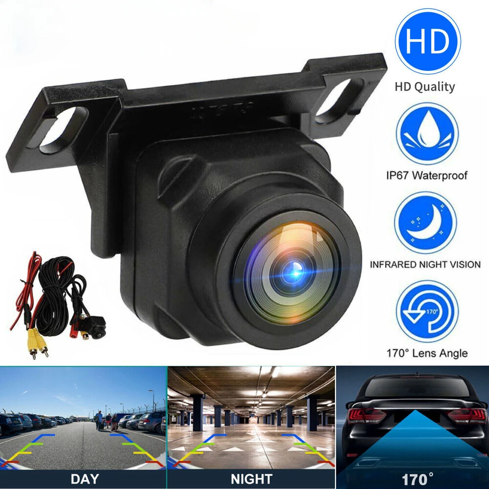 

170° CMOS Car Rear/Front/Side View Backup Reverse Camera Night Vision Waterproof