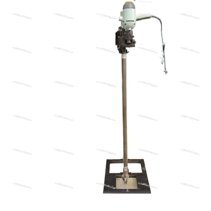 

Small portable hand operated well drilling machine