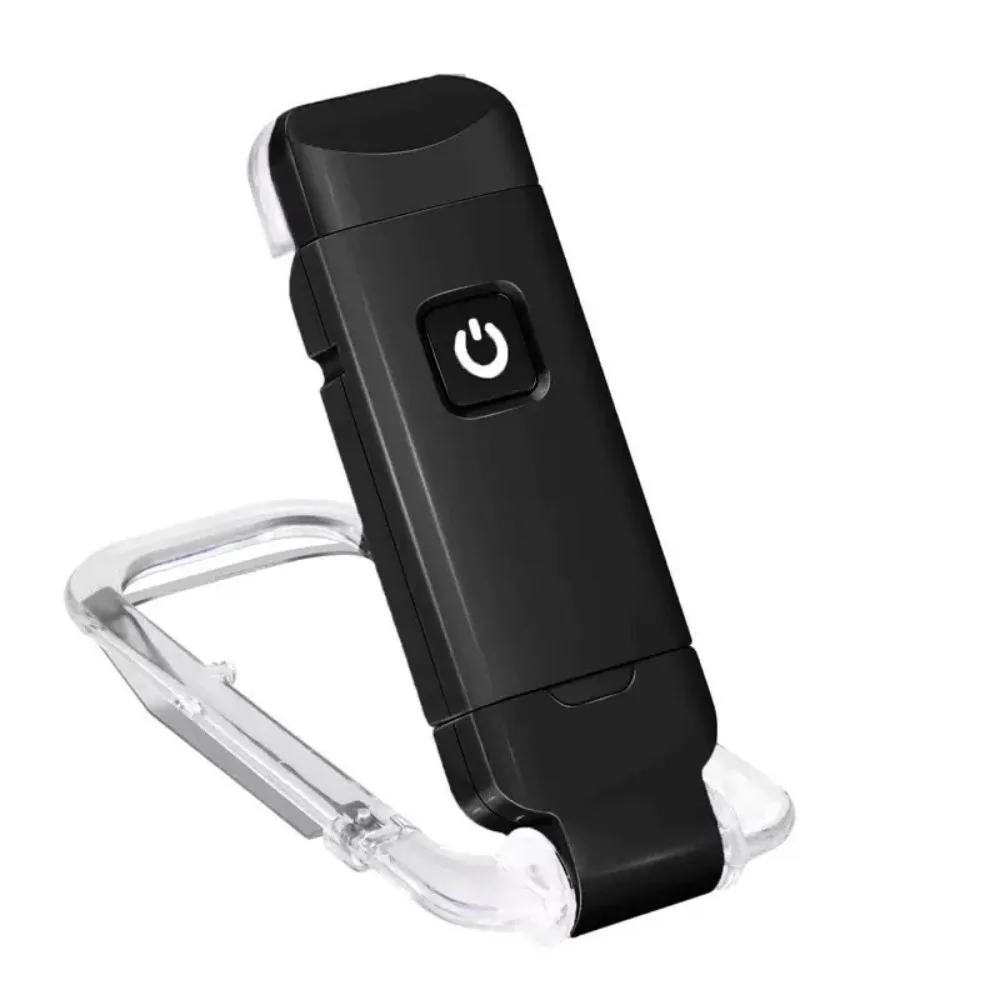 

Portable LED Clip on Book Light Rechargeable Adjustable Reading Light 3 Color Light Eye Protection Clip Desk Light School