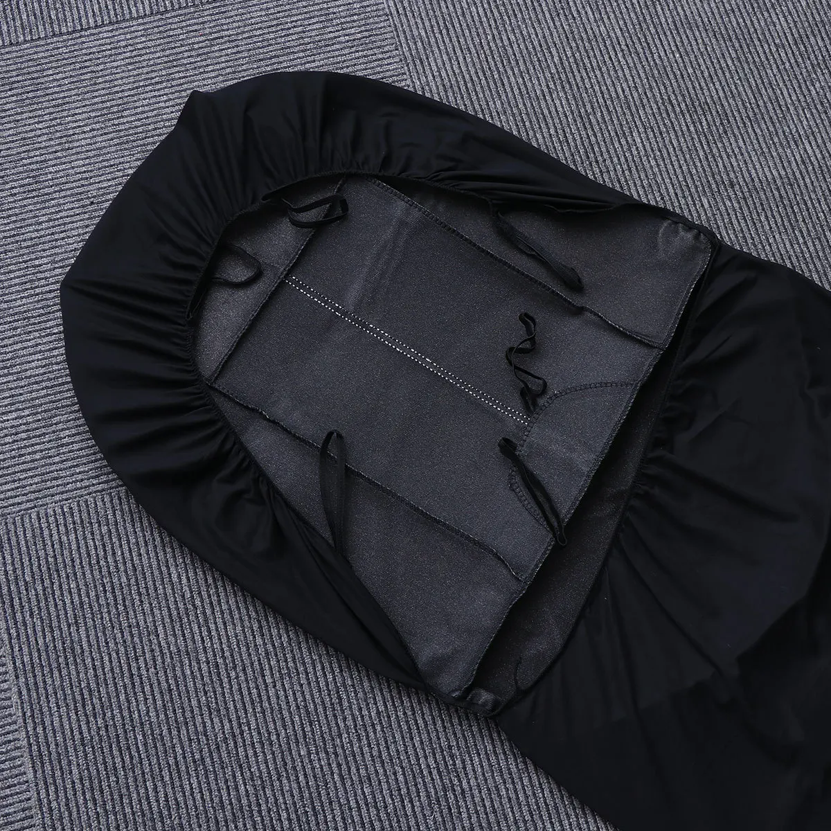 

2 шт., чехол на автомобильное сиденье, передний полиуретан, универсальный, подходит для защиты салона автомобиля, износостойкий, без запаха, простая установка, черный