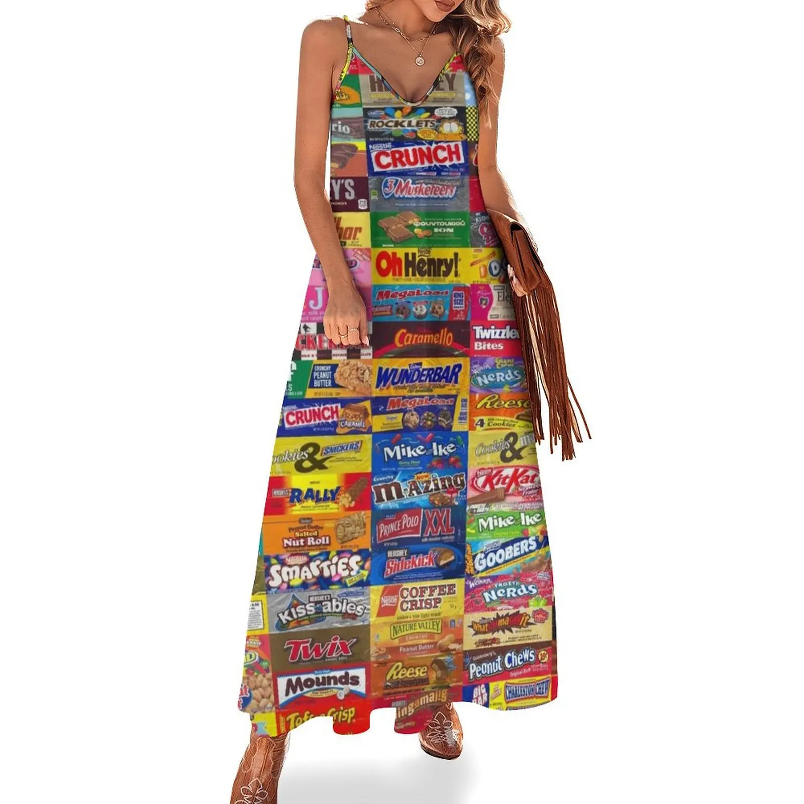 

Candy Wrappers Sleeveless Dress Women's dresses wedding guest dress 2024 women dress