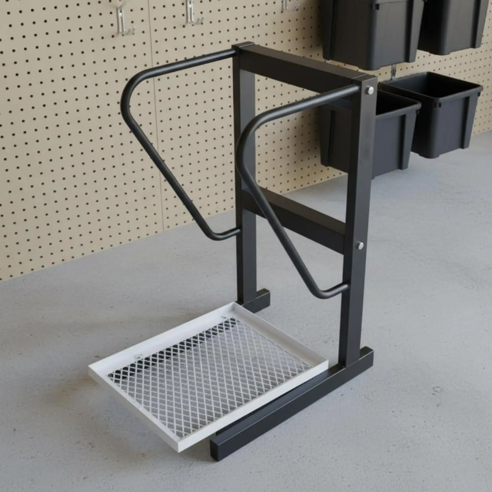 

Single Bag Golf Stand Practice Range Use Golf Bag Stand Heavy-Duty Easy Assembly for Golfers