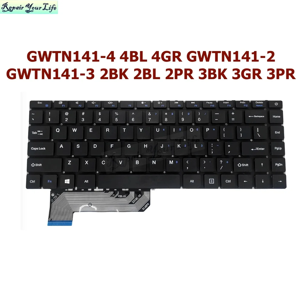 

USA/US Keyboard for GATEWAY 14.1 ULTRA SLIM NOTEBOOK GWTN141-4RG GWTN141-4BL 4GR 4NK GWTN141-2 GWTN141-3 2BK 2BL 2PR 3BK 3GR 3PR