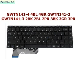 Teclado ultradelgado para NOTEBOOK GATEWAY 14,1, GWTN141-4RG, 4GR, 4NK, GWTN141-4BL, 2BK, 2BL, 2PR, 3BK, 3GR, 3PR, EE. UU.