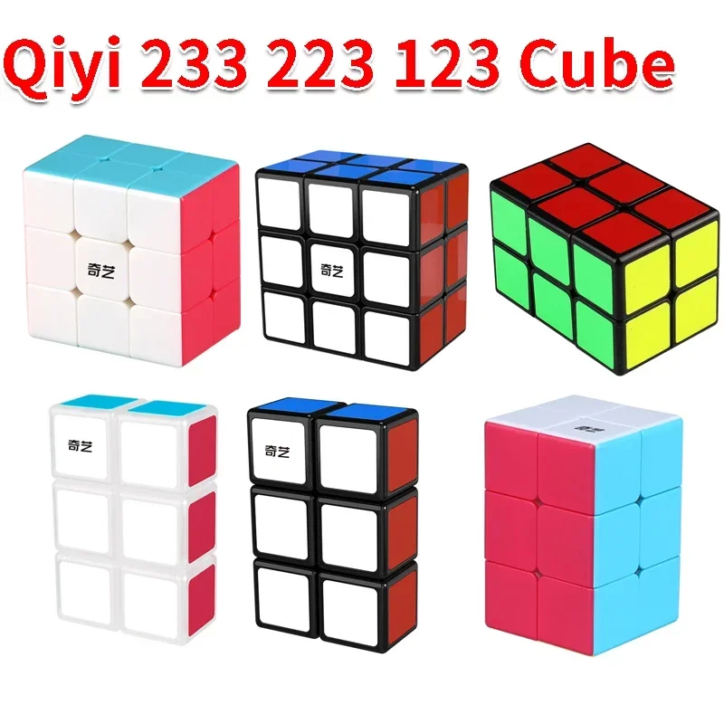 [Picube] QiYi 2x2x3 2x3x3 Magic Cube 223 cube 332 Black 233 Professional Magics Speed Puzzle Cubo Kids Educational Funny Toys