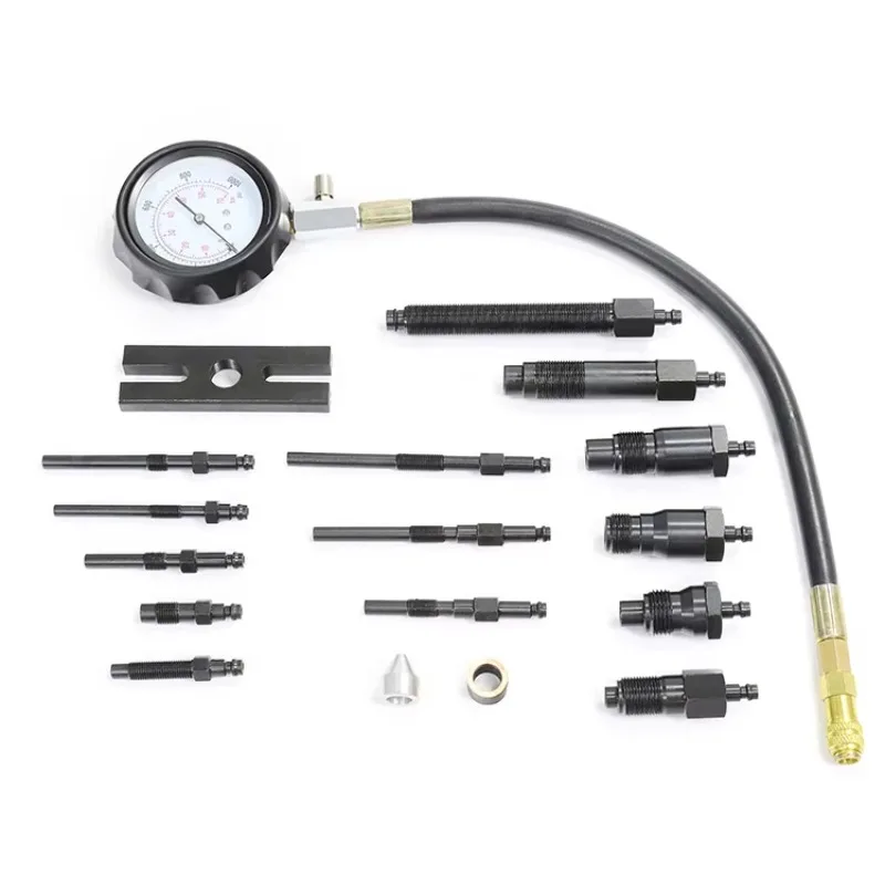 あらゆる車両に対応するプロ仕様の自動車工具 TU-15B ディーゼルトラック用シリンダー圧力計