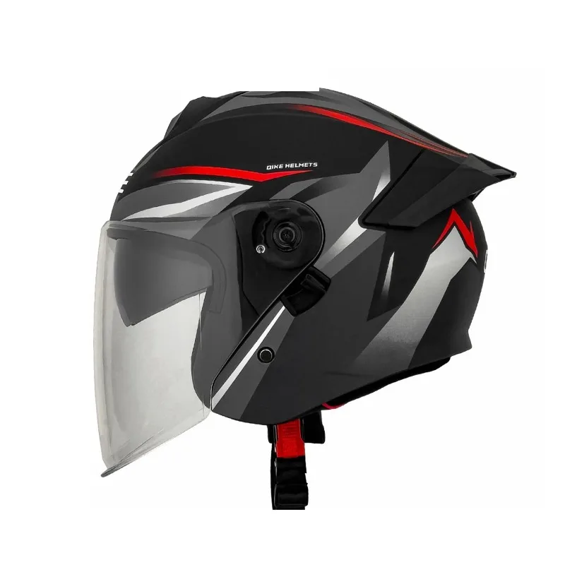 DOT Certified 3/4 Open Face Motorcycle Half Helmet Dual Visor Four Seasons Unisex Scooter Casco Moto