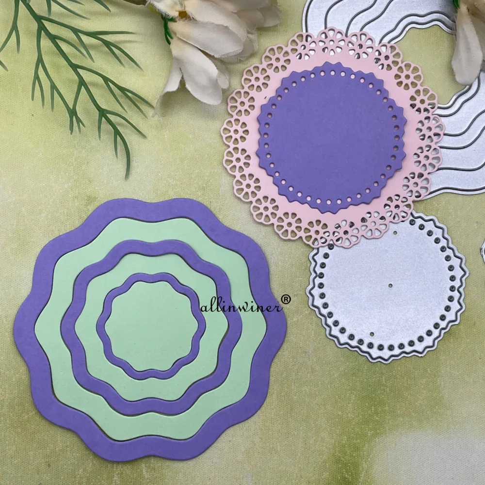 

Металлические вырубные трафареты для декора в виде цветочных рамок, для скрапбукинга, альбомов, открыток, тиснения и рукоделия