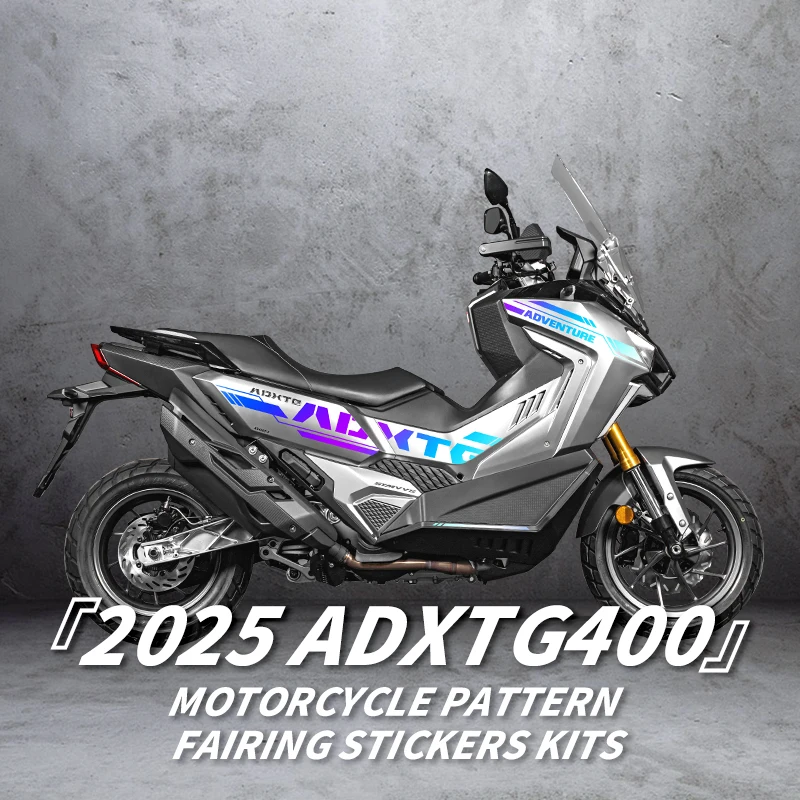 

For 2025 SYM ADX TG 400 Motorcycle Custom Decal Sticker Stylish Design UV-Resistant Easy Install Accessories
