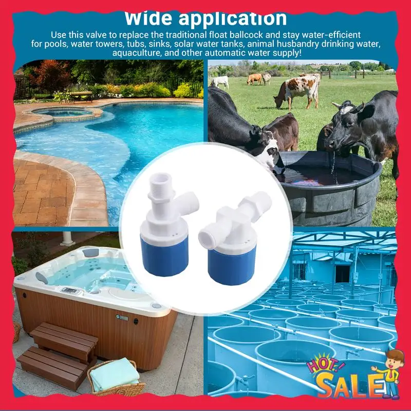 

BOFO Water Tank Automatic Water Level Control Valve Switch Horizontal Inflow Installed Inside Tower Tank