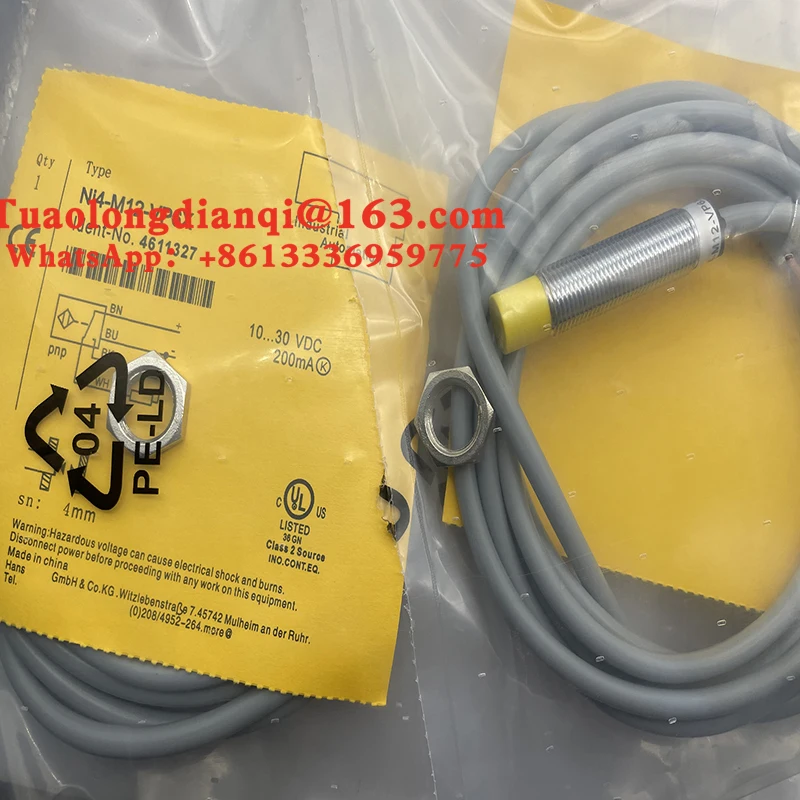 NI4-M12-VP6X NI4-M12-VN6X BI4-M12-RZ3X NI4-M12-RZ3X new original proximity switch sensor