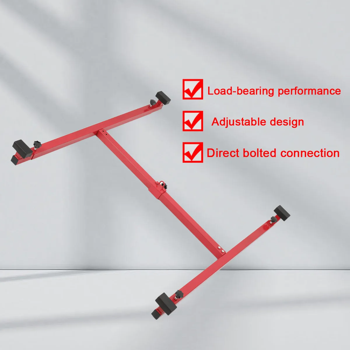 Регулируемый подъемник для грузовика, универсальный, сталь с красным порошковым покрытием, емкость 800 фунтов, НОВИНКА