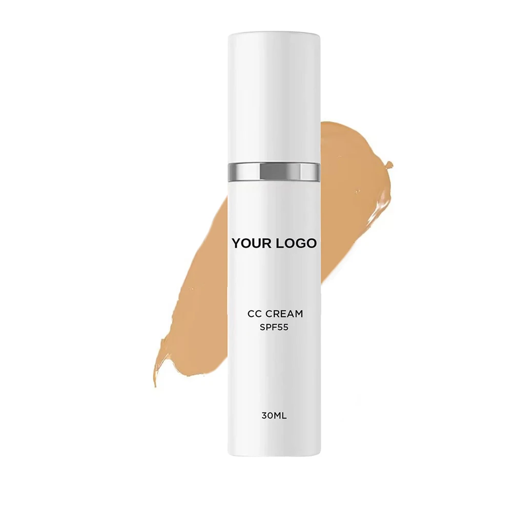 

14 Colors Private Label CC Cream Custom Logo Natural Moisturizing Concealer Long-lasting Makeup Primer Wholesale Cruelty Free