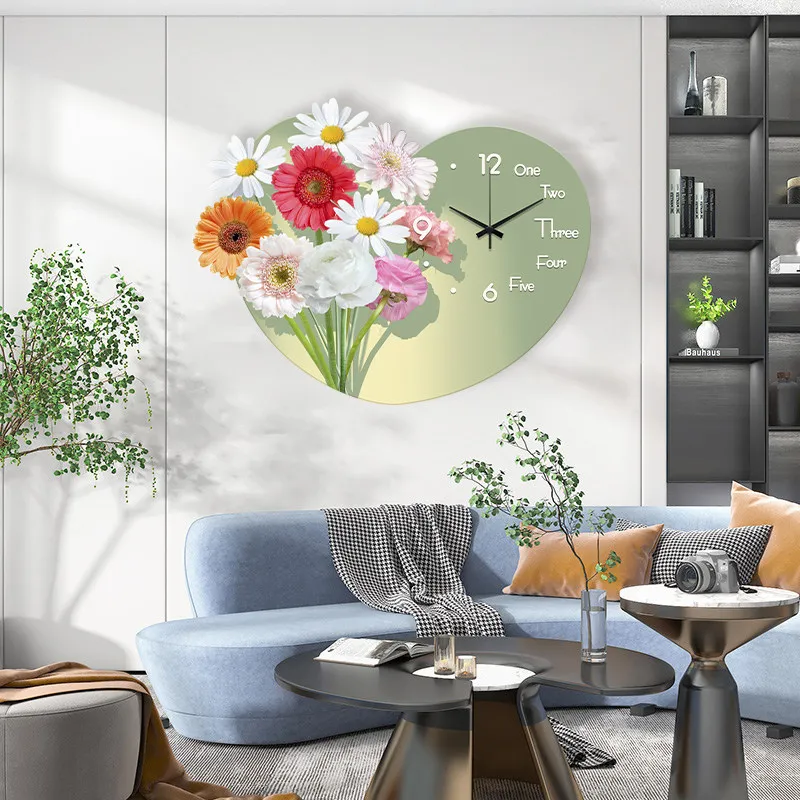 Restaurant Creative Wall Clocks Luxury Living Room Modern Bedrooms Design Wall Watch Fashion Horloge Murale Ornaments Home Decor