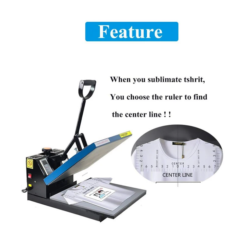 1/4pcs T-Shirt alignment Ruler Centering Tool Placement Graphic Guide Acrylic sewing ruler