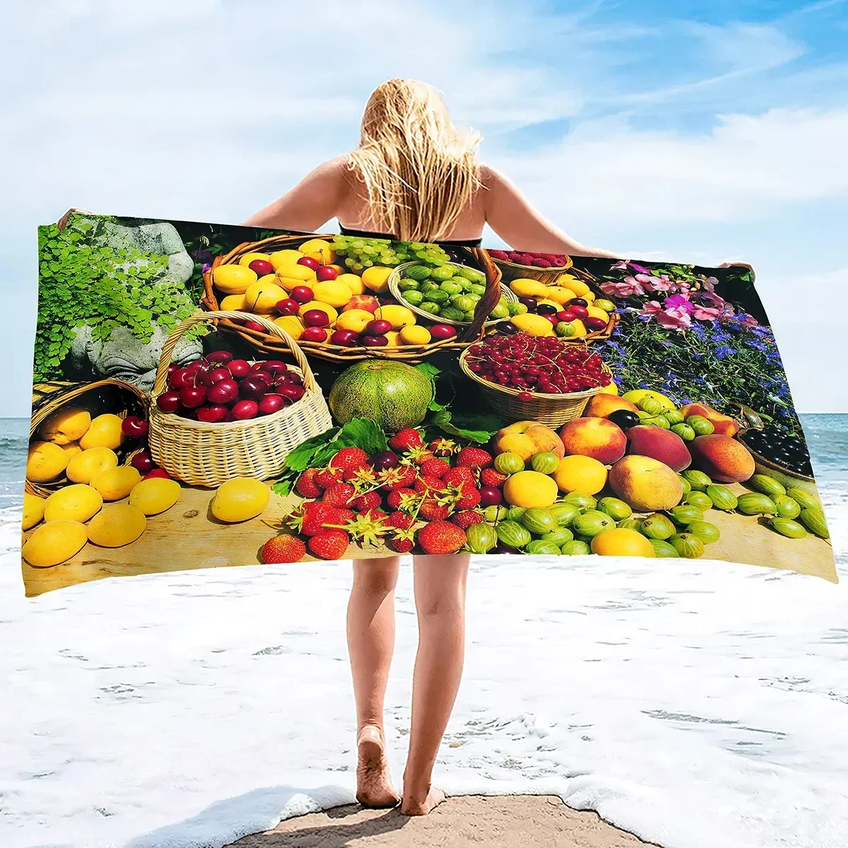 Oversized Beach Towels Absorbent, Quick Drying, Pool Towel, Sand Free Beach Towel, Quick Dry Beach Towel,Beach Towels for Adults