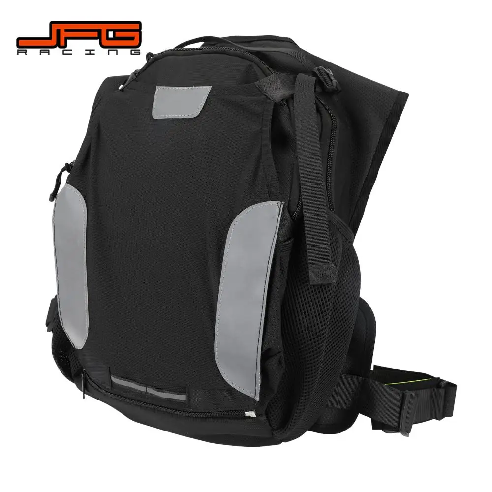 Backpack Motorcycle Universal Full Face Helmet Backpack Rider Bag Expandable Travel Bag Nylon Cloth For KTM KAWASAKI HONDA BMW