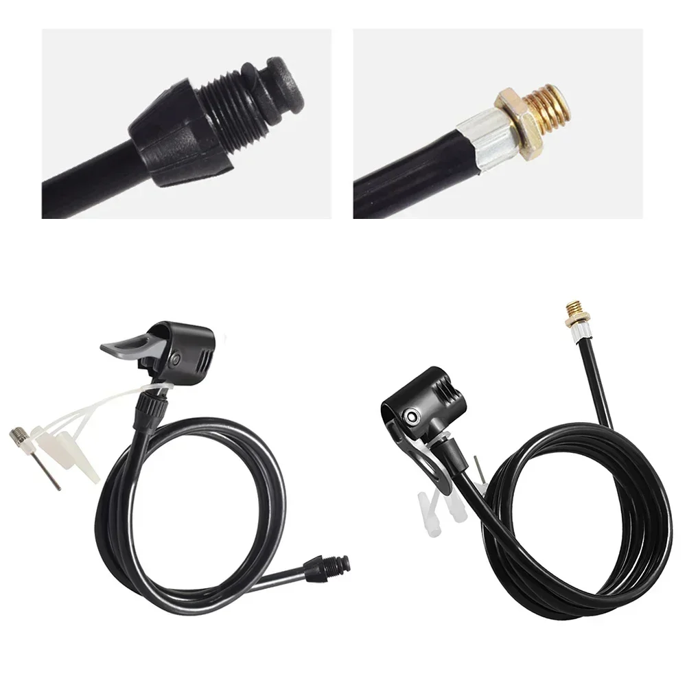 Brand New Bicycle Air Pump Extension Tube Pump Bicycle Hose Air Pump Connector Bike Air Pump Tire Inflator Nozzles Accessories