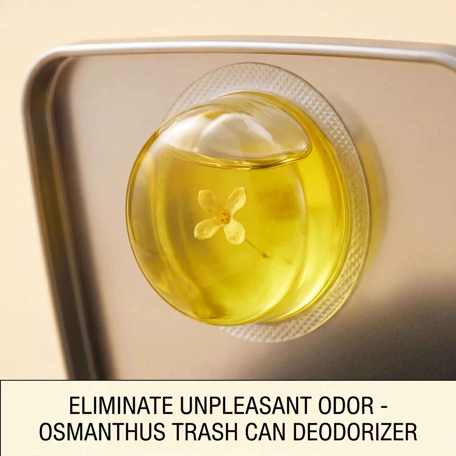 6x Osmanthus Trash Can Deodorizer Eliminate Unpleasant Odor Long Lasting Fresh Scent Air Freshener Sticker for Kitchen Bathroom view 5