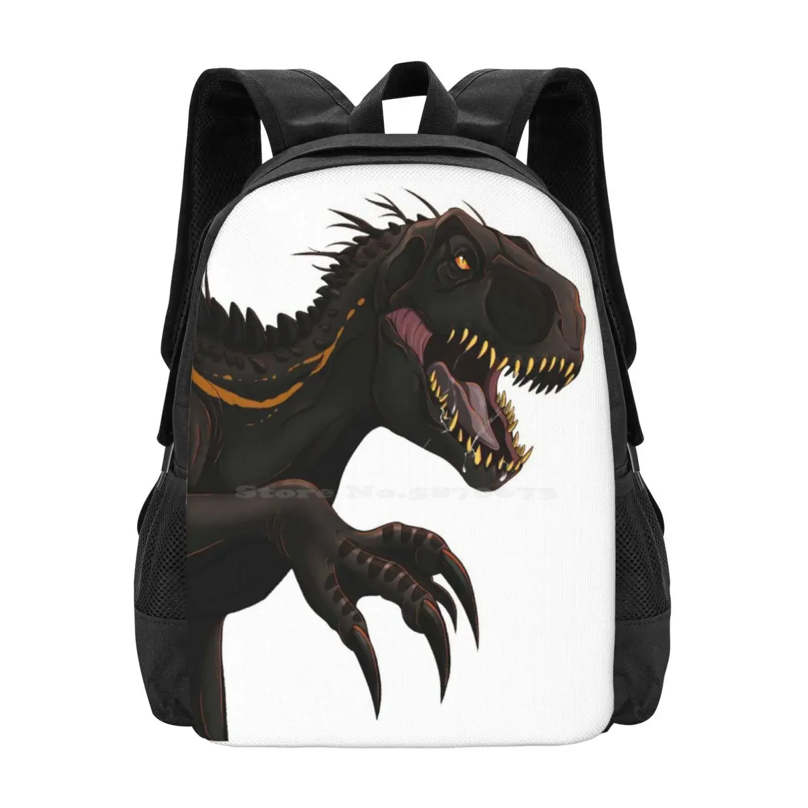 

World Indoraptor Школьная сумка Большой вместительный рюкзак для ноутбука World Indoraptor Создание динозавра Фильм опавшие королевство