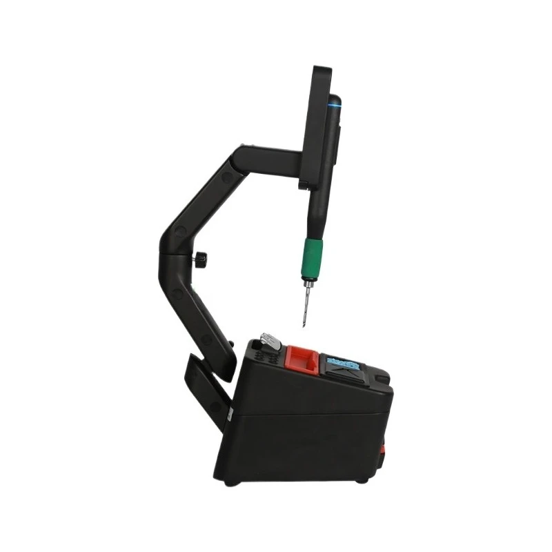Welding table built-in battery rechargeable soldering iron, portable soldering iron with dormant 210 heating core