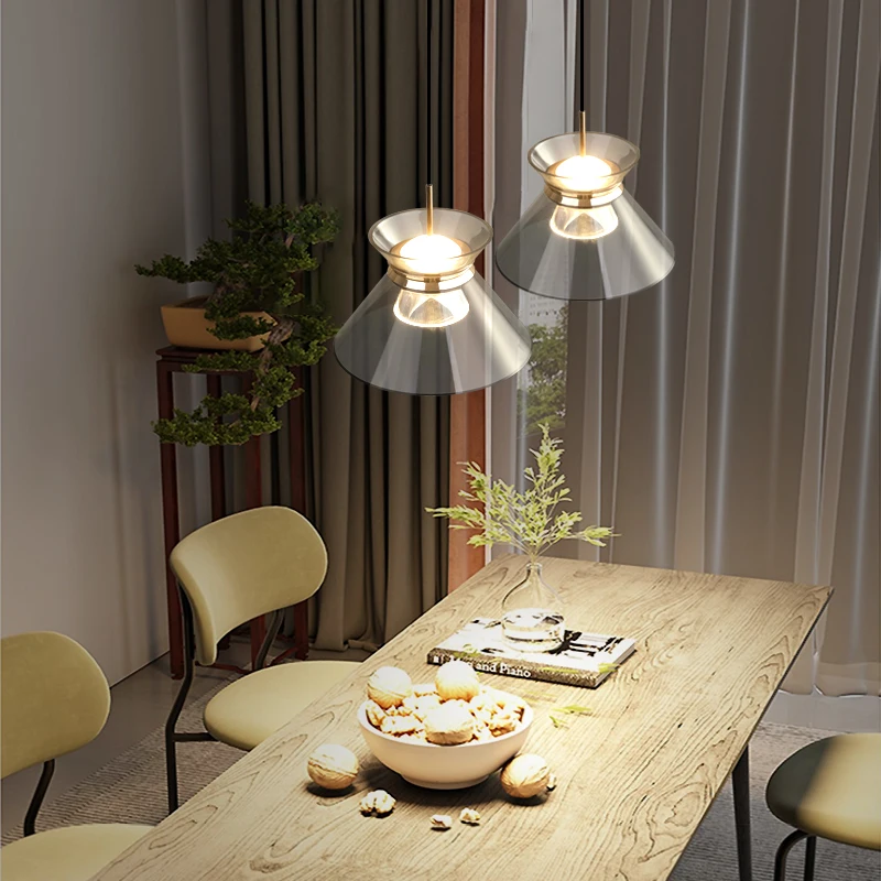 Nordic LED Pendant Light, Iluminação interior, Lâmpada pendurada para sala de estar, Mesa de jantar, Quarto, Decoração criativa