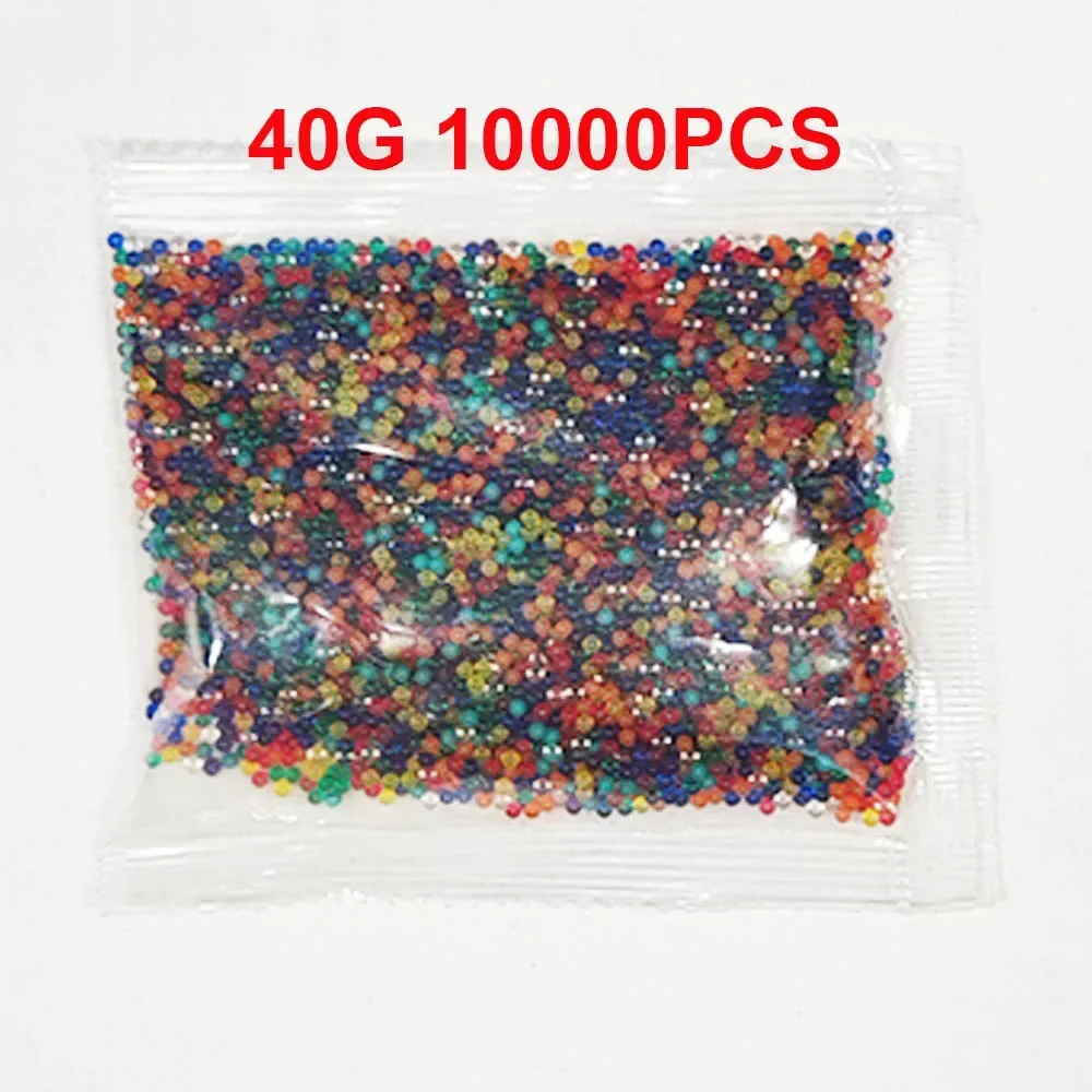 جل IkAmmo-Perles d'Eau de Recharge pour Pistolet Jouet، 7-8 مم، 10000 قطعة #2