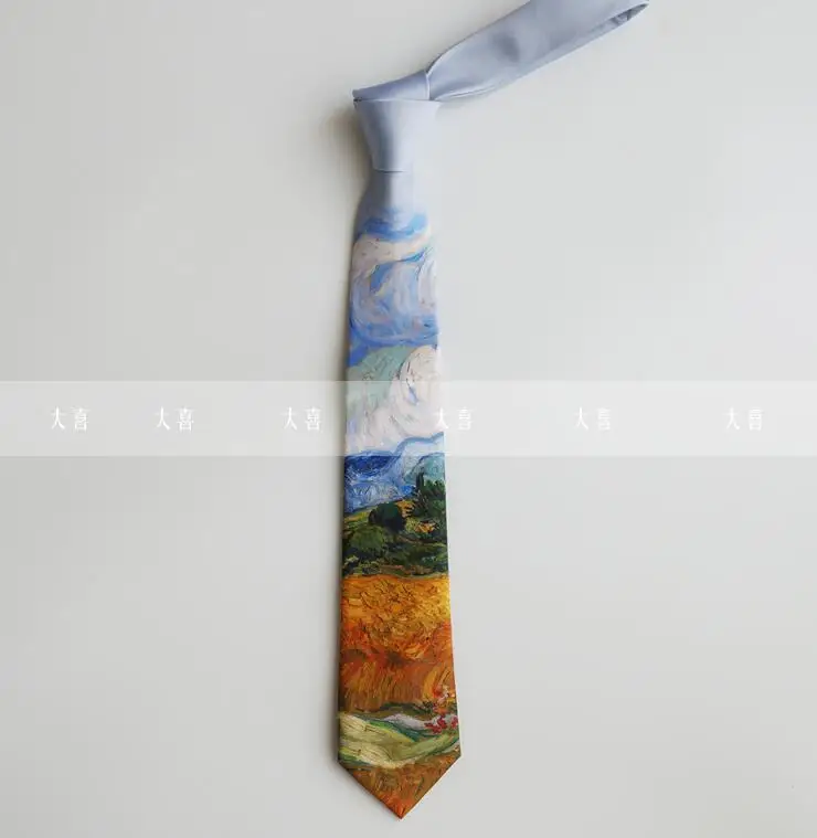 Painting Tie Personalized Retro Performances Women