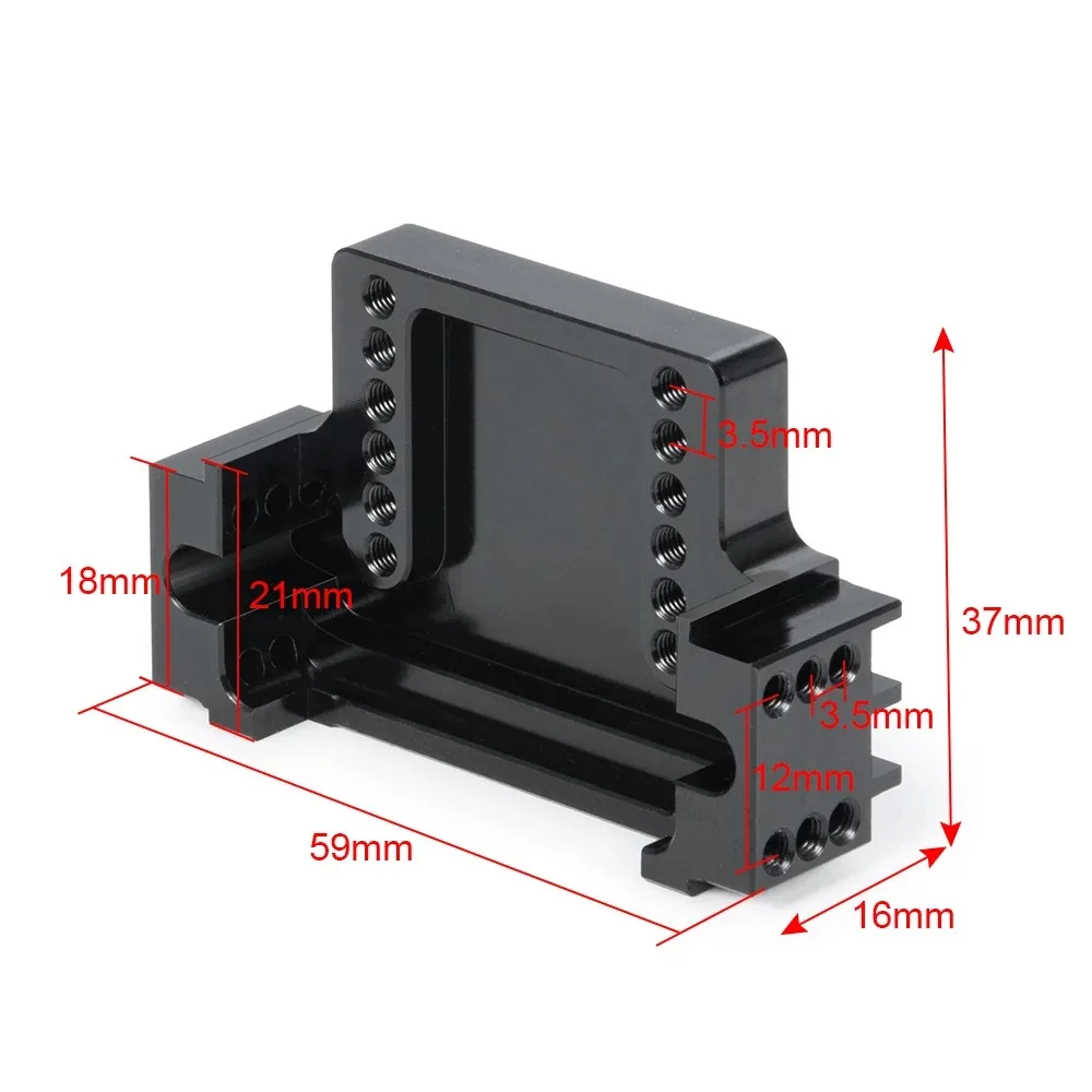 RC Car Body Shell Lift Kit Aluminum Body Shell Column Beam Lift for 1/14 Tamiya Model RC Tractor Truck Upgrade Parts