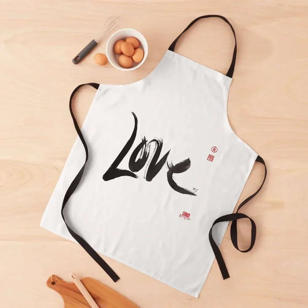 

Love Apron christmas decoration Kitchen New 2022 Year Barista Women's Dress Apron
