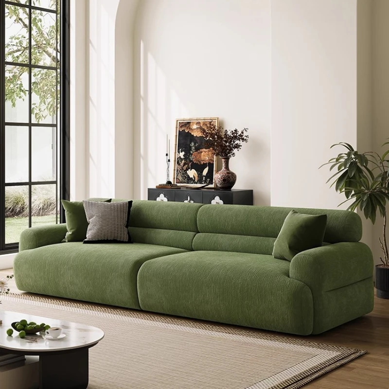 Nordic Small Apartment Sofas Minimalist Modern Fabric Vintage Sofas Design Straight Muebles Para El Hogar Home Furniture