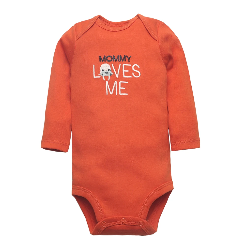 Mùa Xuân, Mùa Thu Bodysuits 3/4/5 Bộ Dài Tay Cho Bé Trai Bé Gái Quần Áo 100% Cotton Sơ Sinh Cơ Thể trẻ Sơ Sinh 0-24Month Bebe Jumpsuit