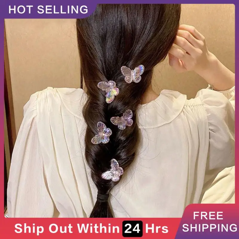 

Butterfly Side Clip Phantom Color Charming And Elegant Female Hairpin Hair Accessories Phantom Color Hairpin Female Trumpet