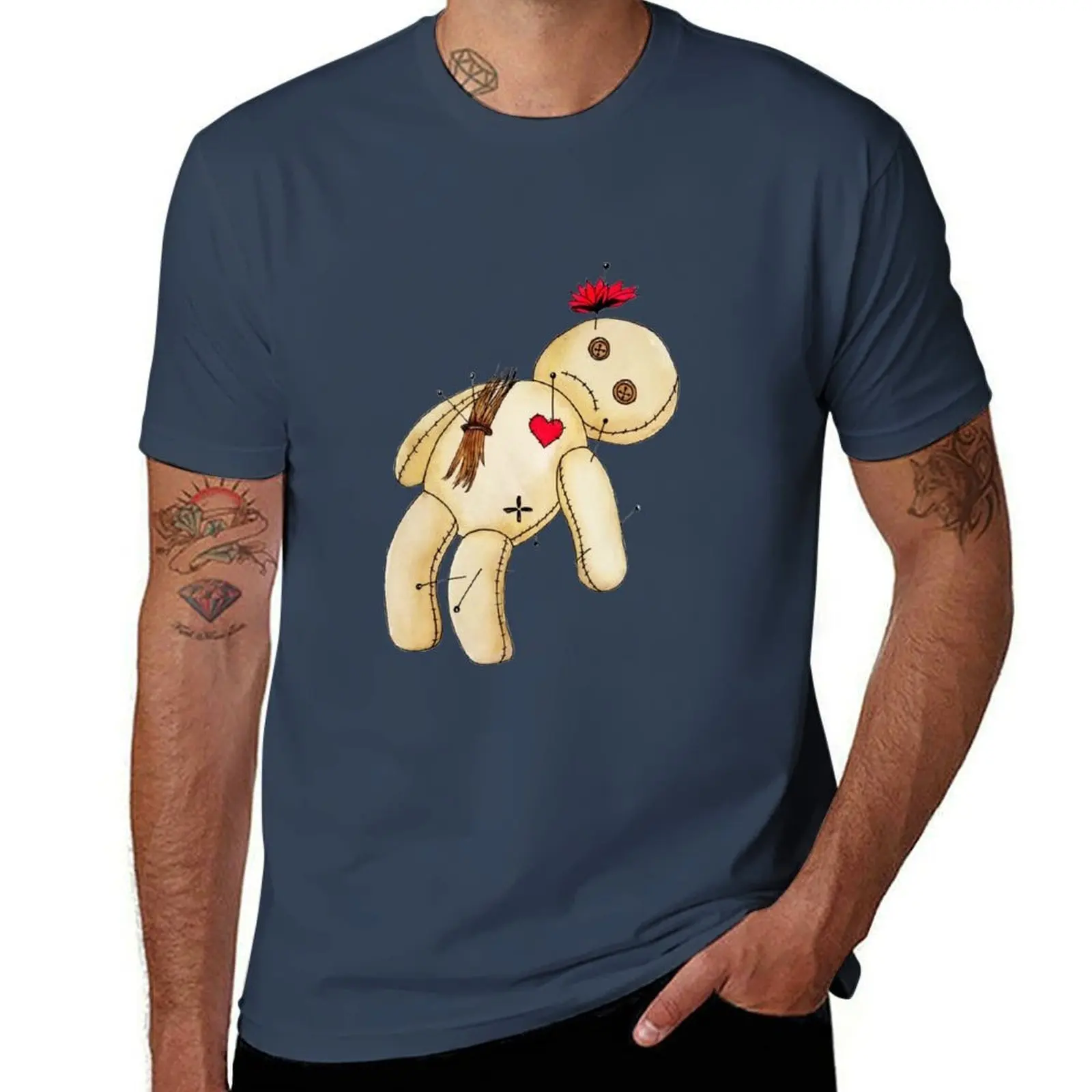 

Voodoo Doll T-Shirt t shirt custom print t shirts cotton 100% T-Shirt