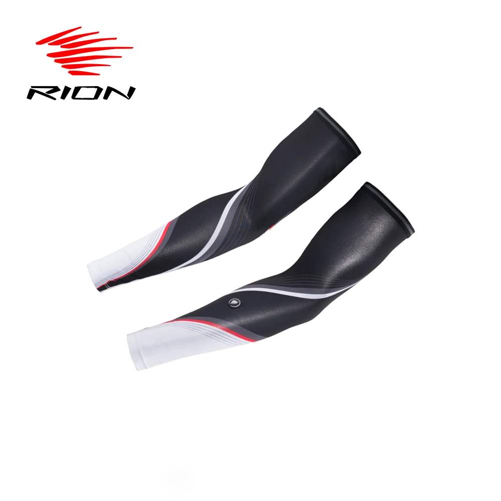 RION Arm Warmers UV Solar Sleeves Cycling Anti-sunburn Sports Safety Men Sun Protection Cover Volleyball Accessories Fitness