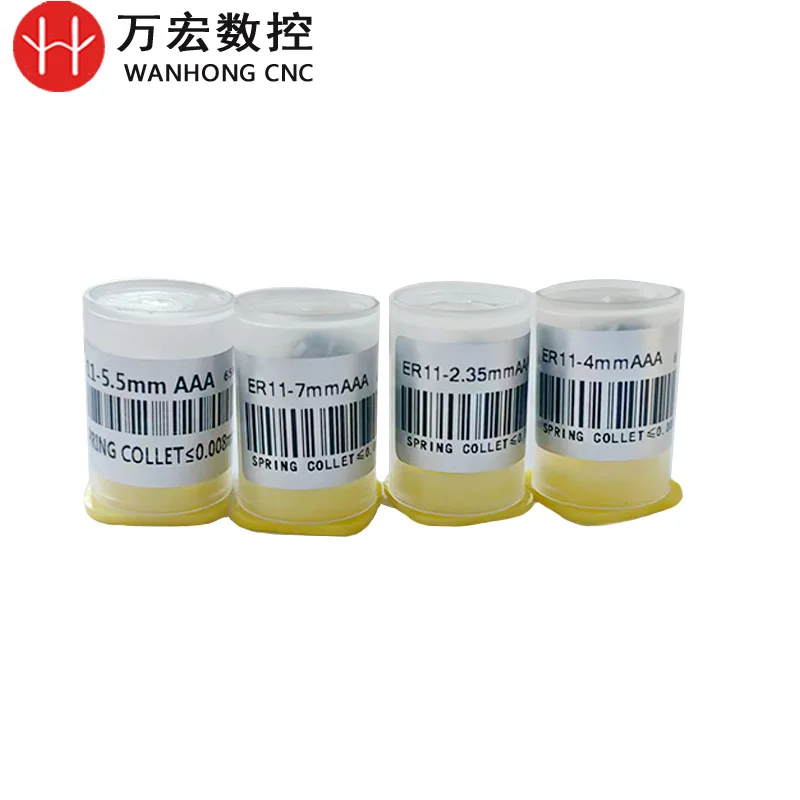 CNCフライス盤および旋盤ツールホルダー用高精度ER11スプリングコレット