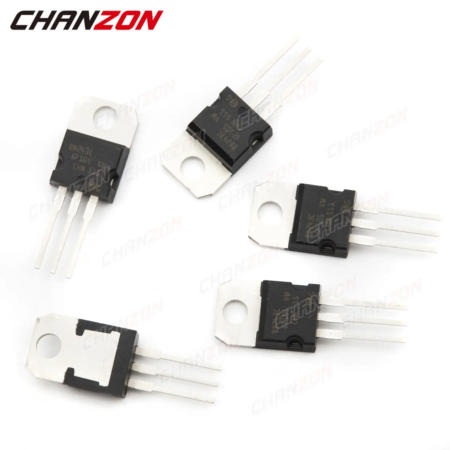 10 pz BD243C TO-220 BD243 Transistor di potenza giunzione bipolare BJT potenti fet per tubi a triodo DIP 6A 100V circuiti integrati