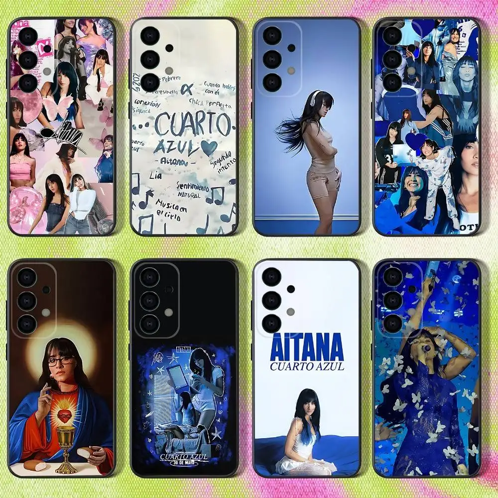 

A-Aitana c-Cuarto azul Phone Case For Samsung S25,S24,S21,S22,S23,S30,Ultra,S20,Plus,Fe,Lite,Note,10,9,5G Black Cover