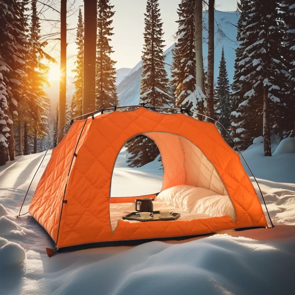 Wholesale Single Layer Winter Indoor Warm Bed Tent Windproof And Sound-Insulated Cotton Waterproof For Cold Weather