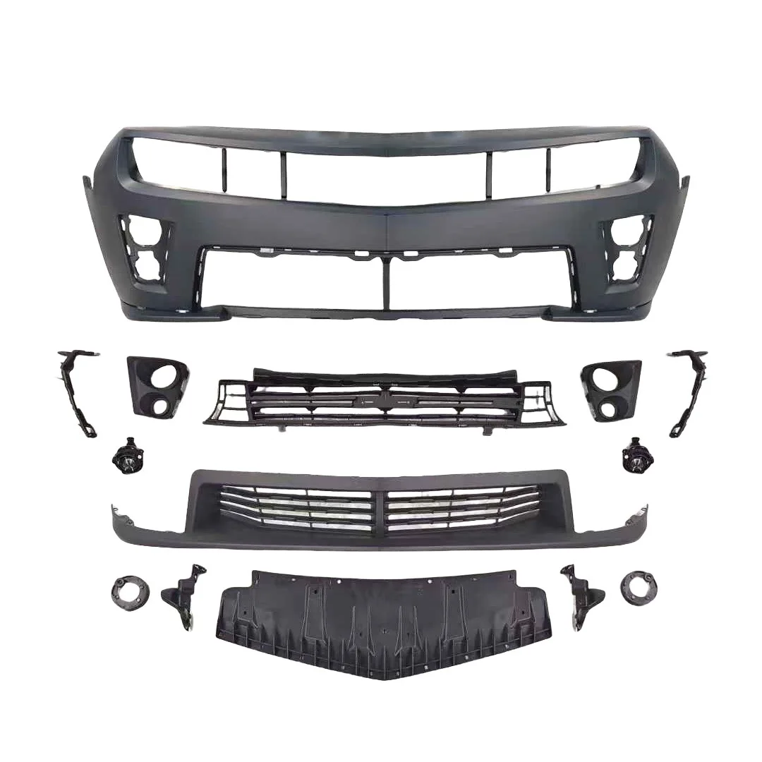 ZL1 Body Kit for Chevrolet Camaro 2010-2013, Bumper Spoiler Modification, Car Styling Accessories