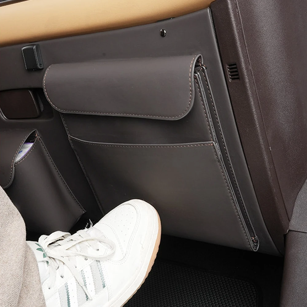 Fit For DENZA D9 2024 2025 2026 Co pilot Multi functional Storage Bag Anti kick Pad Storage Interior Modification Supplies