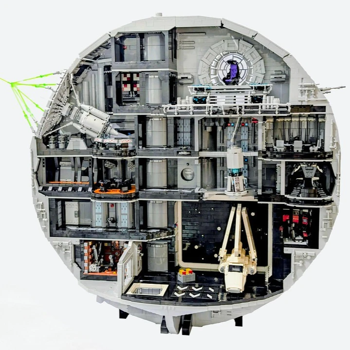 

MOC Ultimate Death Building Blocks Bricks 38 Dolls Battle Station Toys For Kid Adult Birthday Christmas Gifts