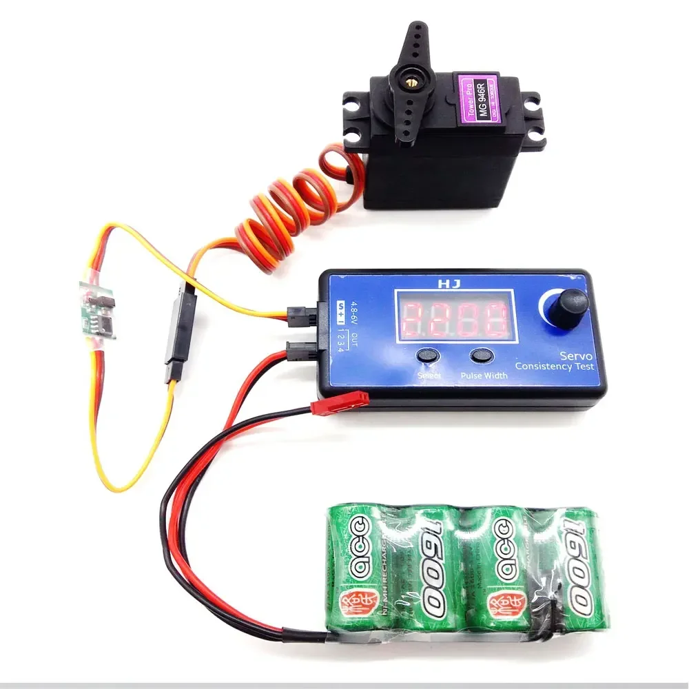 Universal Servo Inverter Signal 4-6V / 3,6V-24V Lenkgetriebe Reverser Niedrigen/Hohe Spannung für RC Servo Flugzeug V-schwanz – Detail 8