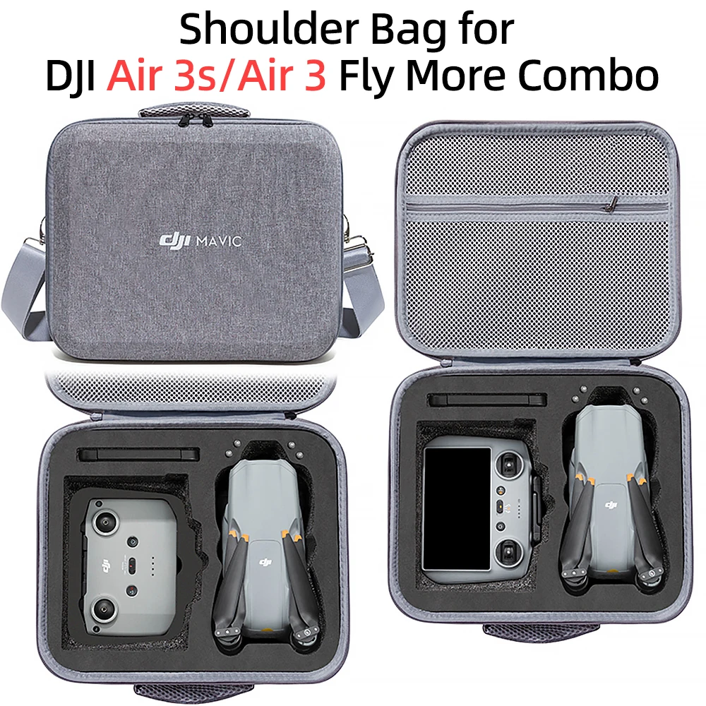 For DJI Air3s  Portable Storage Bag Shoulder Travel Carring Case Handheld Case For Air3s/Air3  Drone Accessories Case