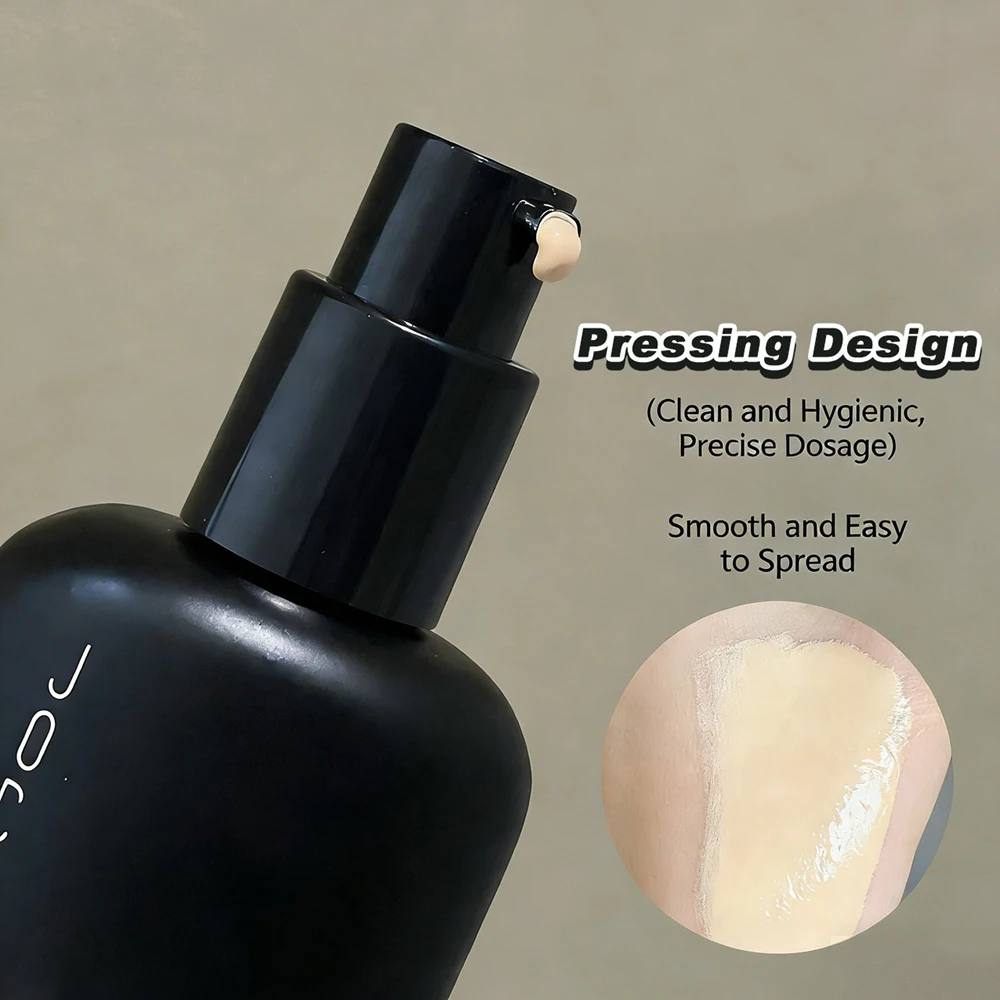 Vloeibare Foundation Concealer Gezicht Natuurlijk Vlekkeloos Fleuren Huid Gezicht Basiscrème Waterdichte Langdurige Foundation Make-up