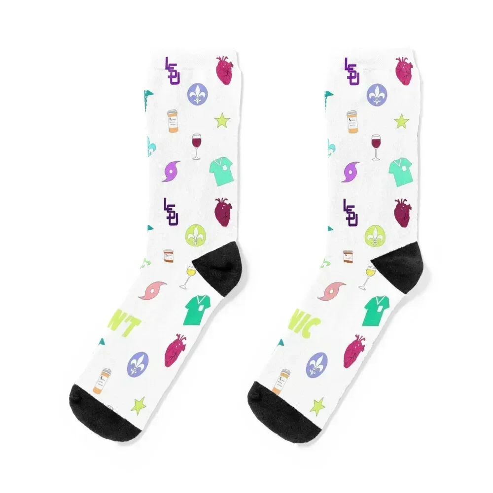 

“don’t panic” -sent from my outlook Socks halloween Thermal man winter Christmas Heating sock Men's Socks Women's