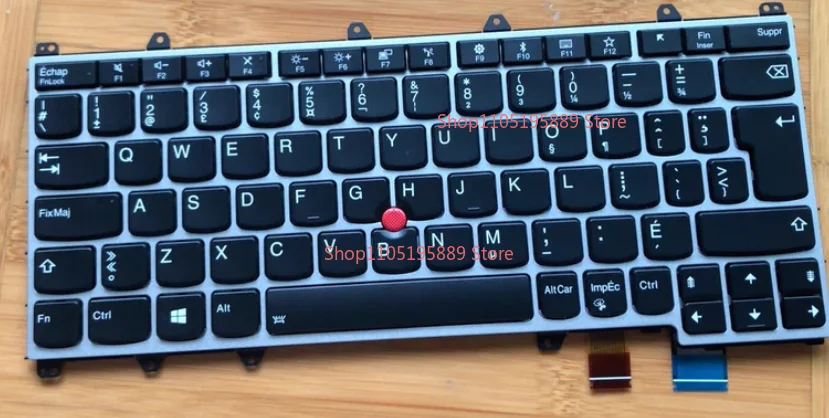 

Клавиатура 2-го поколения для Lenovo Yoga 260 Yoga 370 X380, большой входный диск для ноутбука, серебряная рамка 01AV718 01HW657